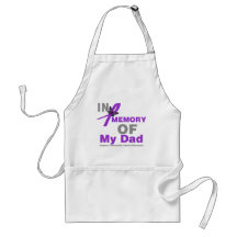 In Memory of My Dad Pancreatic Cancer Aprons