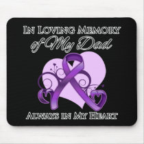 In Memory of My Dad - Pancreatic Cancer Mouse Pad