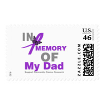 In Memory of My Dad Pancreatic Cancer Postage