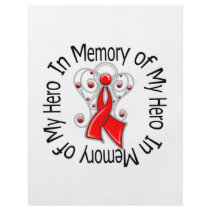In Memory of My Hero AIDS Angel Wings flyers