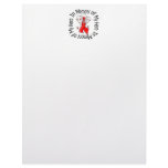 In Memory of My Hero AIDS Angel Wings Letterhead Template