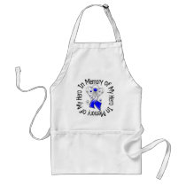 In Memory of My Hero ALS Angel Wings aprons by giftsforawareness In Memory of My Hero ALS Angel Wings aprons
