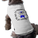 In Memory of My Hero ALS Angel Wings Dog T-shirt