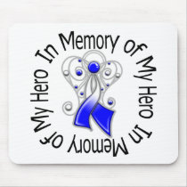 In Memory of My Hero ALS Angel Wings mousepads by giftsforawareness In Memory of My Hero ALS Angel Wings mousepads