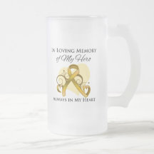 In Memory of My Hero - Appendix Cancer Coffee Mugs