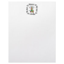 In Memory of My Hero Autism Angel Wings Letterhead