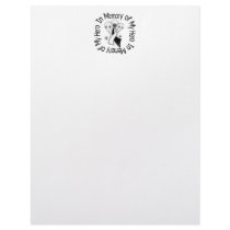In Memory of My Hero Carcinoid Cancer Angel Wings Letterhead