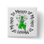 In Memory of My Hero Cerebral Palsy Angel Wings buttons