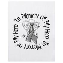In Memory of My Hero Diabetes Angel Wings Flyer