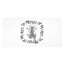 In Memory of My Hero Diabetes Angel Wings Custom Photo Card