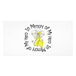 In Memory of My Hero Sarcoma Angel Wings