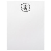 In Memory of My Hero Skin Cancer Angel Wings letterhead