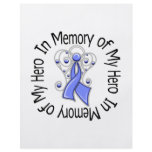 In Memory of My Hero Stomach Cancer Angel Wings flyers