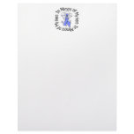 In Memory of My Hero Stomach Cancer Angel Wings Letterhead Design