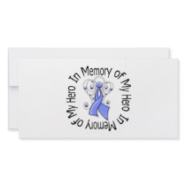 In Memory of My Hero Stomach Cancer Angel Wings photo cards by giftsforawareness In Memory of My Hero Stomach Cancer Angel Wings photo cards