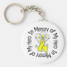 In Memory of My Hero Suicide Prevention Key Chains