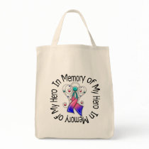 In Memory of My Hero Thyroid Cancer Angel Wings bags by giftsforawareness In Memory of My Hero Thyroid Cancer Angel Wings bags