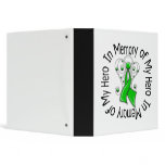 In Memory of My Hero Traumatic Brain Injury Binder