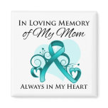 In Memory of My Mom - Ovarian Cancer Magnets