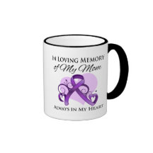In Memory of My Mom - Pancreatic Cancer Coffee Mug
