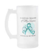 In Memory of My Sister - Ovarian Cancer Mug