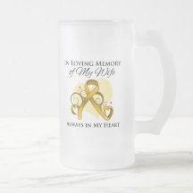 In Memory of My Wife - Appendix Cancer Coffee Mugs