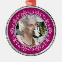 In Memory Of Ornament - Snowflakes