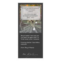 In Memory of Paul Éluard Rack Card Template