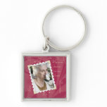 In Memory of Photo Template Keychain
