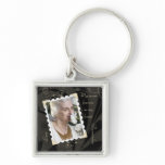 In Memory of Photo Template Keychain