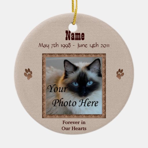 in memory of your cat custom memorial christmas tree in memory of your cat custom memorial christmas tree