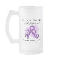 In Mery of My Husband - Pancreatic Cancer Mugs