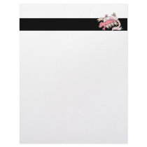 in milk we trust sow and baby pigs letterhead design