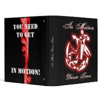 In Motion Notebook binders by dancingninja In Motion Notebook binders