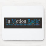 in motion radio mouse pad