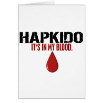 In My Blood HAPKIDO cards