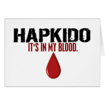 In My Blood HAPKIDO Card