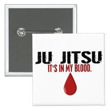 In My Blood JU JITSU Buttons