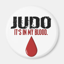 In My Blood JUDO Magnets