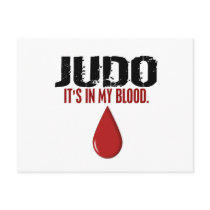 In My Blood JUDO Post Card