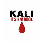 In My Blood KALI t-shirts