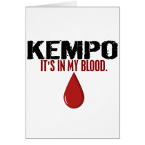 In My Blood KEMPO Card