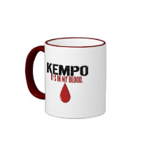 In My Blood KEMPO mugs by blackbeltstuff In My Blood KEMPO mugs