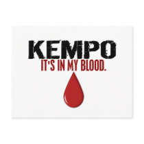 In My Blood KEMPO postcards