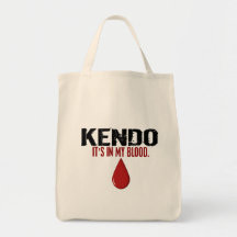 In My Blood KENDO Canvas Bags