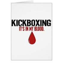 In My Blood KICKBOXING Card