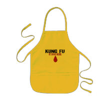 In My Blood KUNG FU Aprons