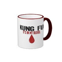 In My Blood KUNG FU Coffee Mugs