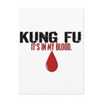 In My Blood KUNG FU Postcards