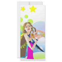 in my mind ... i'm in PARADISE! rack cards by OLANartist in my mind ... i'm in PARADISE! rack cards